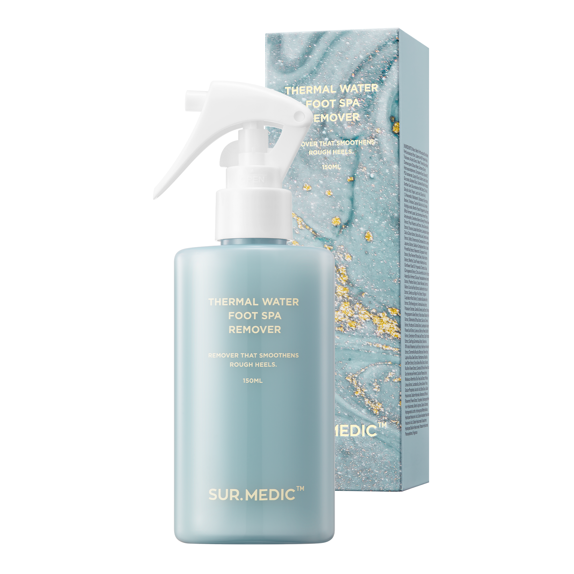 SUR.MEDIC+ THERMAL WATER FOOT SPA REMOVER 150ML