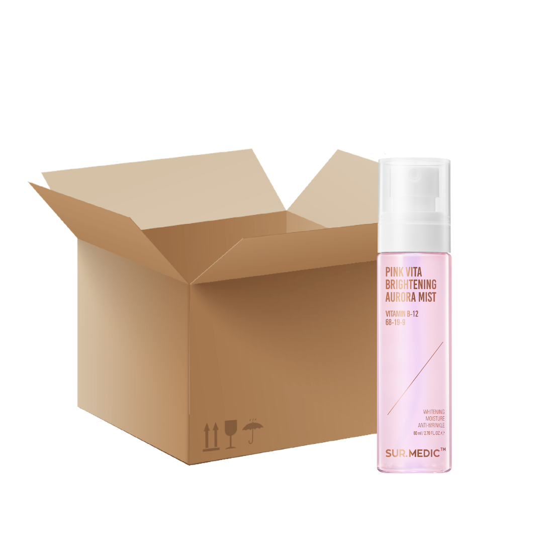 [1BOX/ 63ea] SUR.MEDIC PINK VITA BRIGHTENING AURORA MIST 115ml