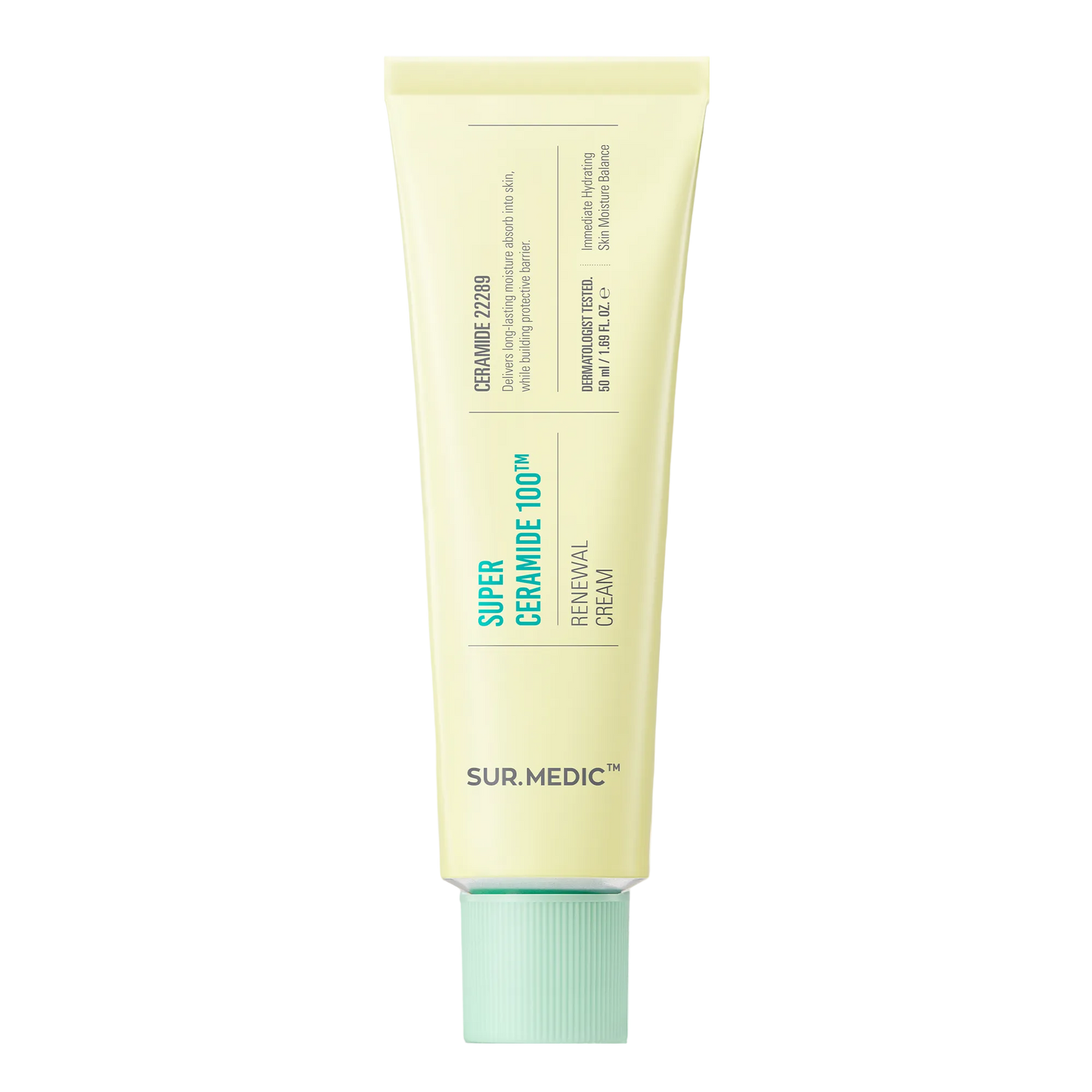 [1BOX/ 94ea] SUR.MEDIC+ SUPER CERAMIDE 100 RENEWAL CREAM 1.69 oz / 50ml