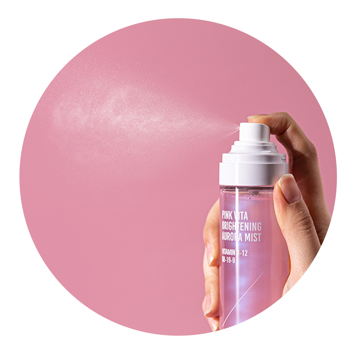 [1BOX/ 63ea] SUR.MEDIC PINK VITA BRIGHTENING AURORA MIST 115ml