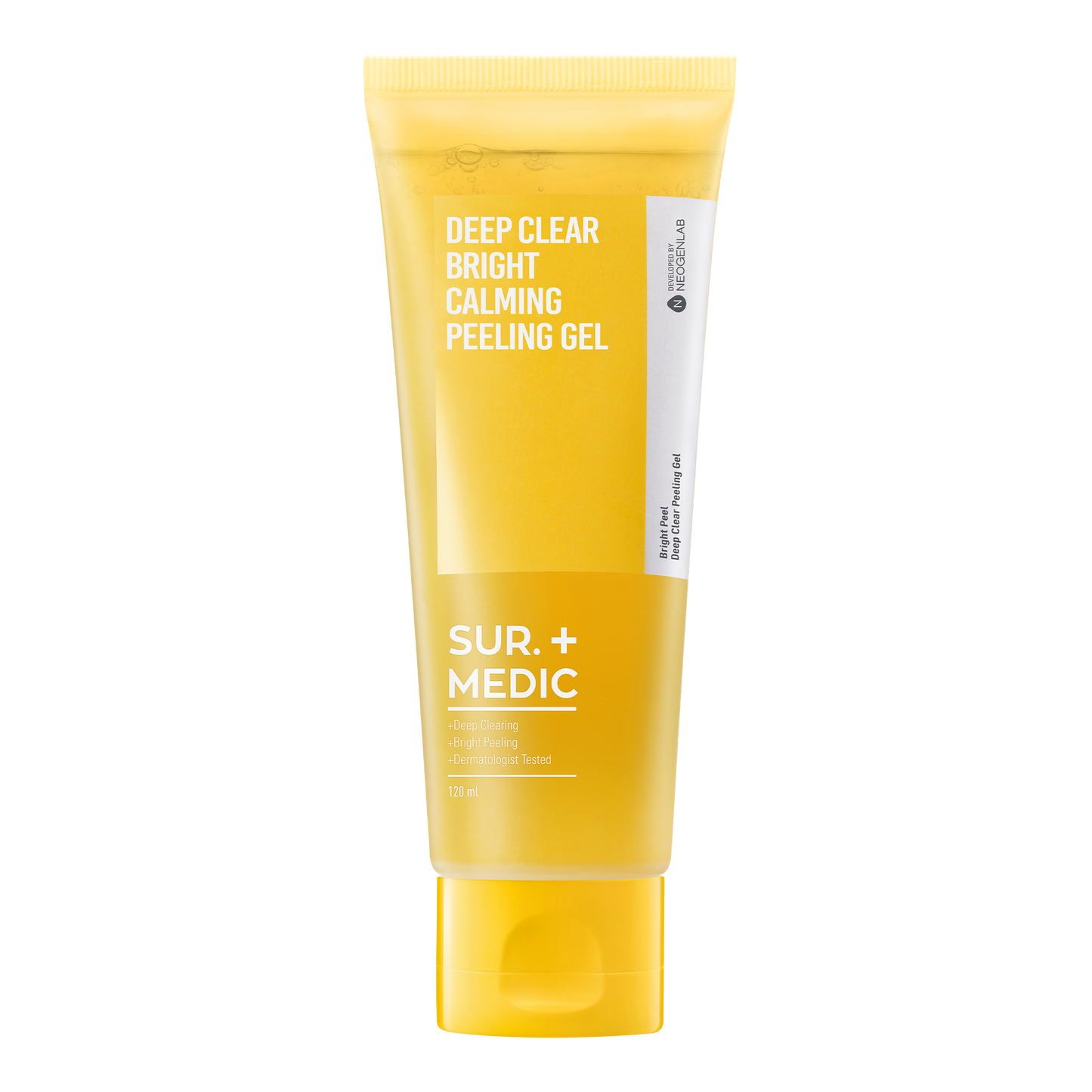 [1BOX/ 50ea] SUR.MEDIC+ DEEP CLEAR BRIGHT CALMING PEELING GEL 4.06 oz / 120ml