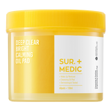 SUR.MEDIC+ DEEP CLEAR BRIGHT CALMING OIL PAD 4.39 oz / 130ml