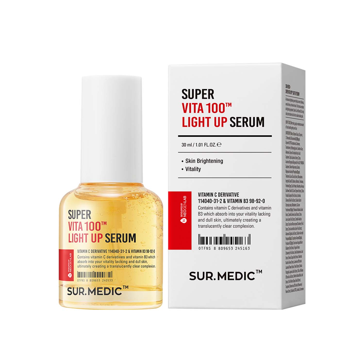 SUR.MEDIC SUPER VITA 100TM LIGHT UP SERUM / 30ml